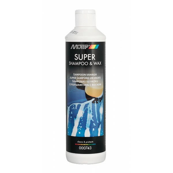 Šampūns un vasks Super Shampoo