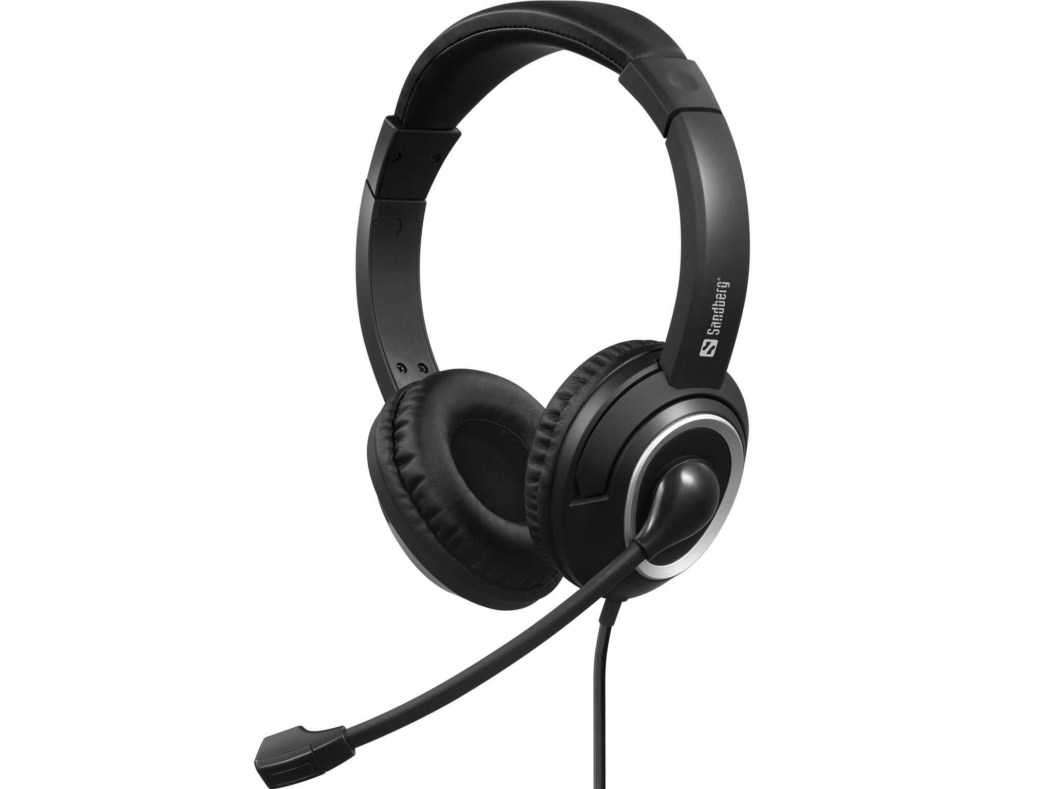 Sandberg 126-47 USB-C Chat Headset, Black