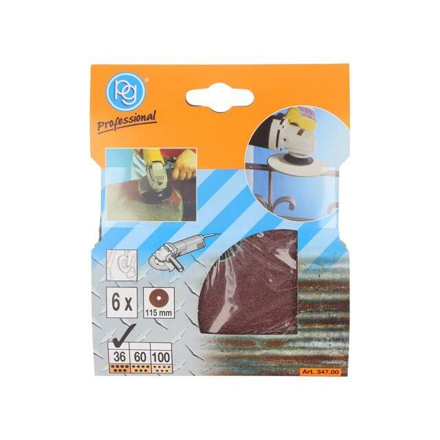 PG PROFESSIONAL Sanding plate; Granularity: 36