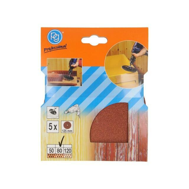 PG PROFESSIONAL Sanding plate; Granularity: 80
