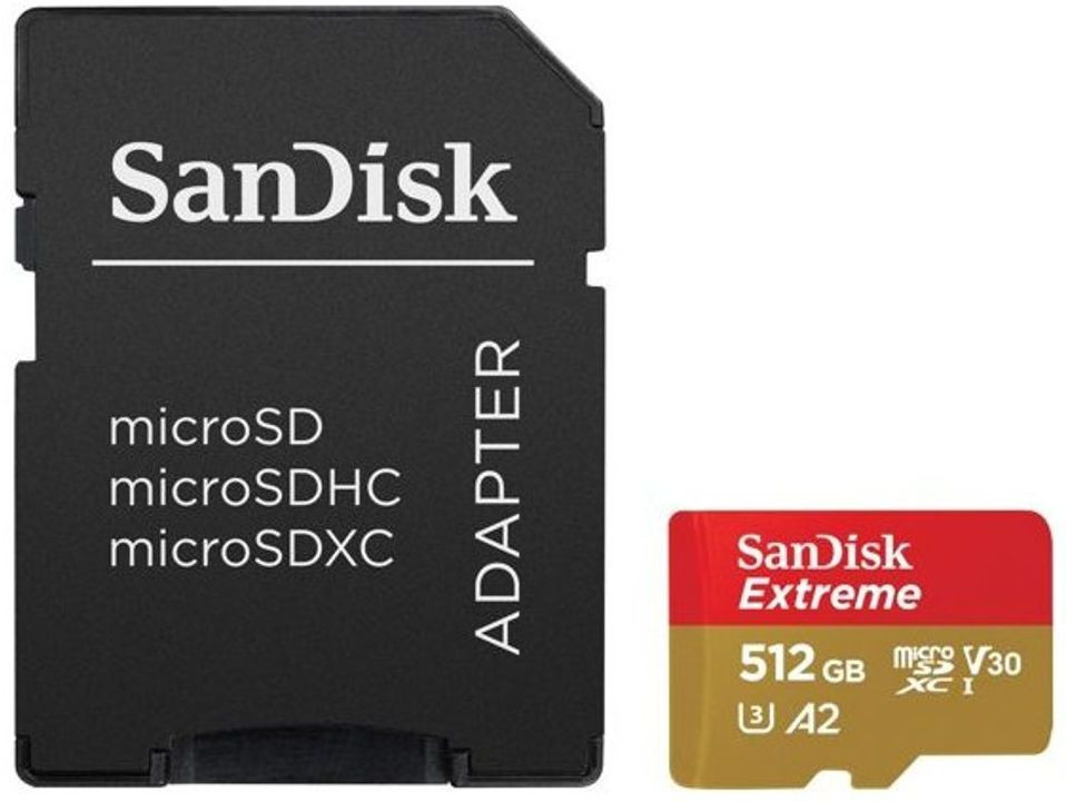 Atmiņas karte SanDisk Extreme microSDXC 512GB