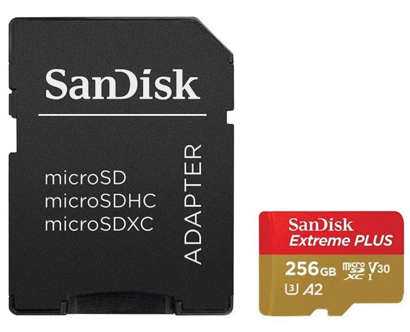 SanDisk Extreme MicroSDXC Atmiņas Karte 256GB