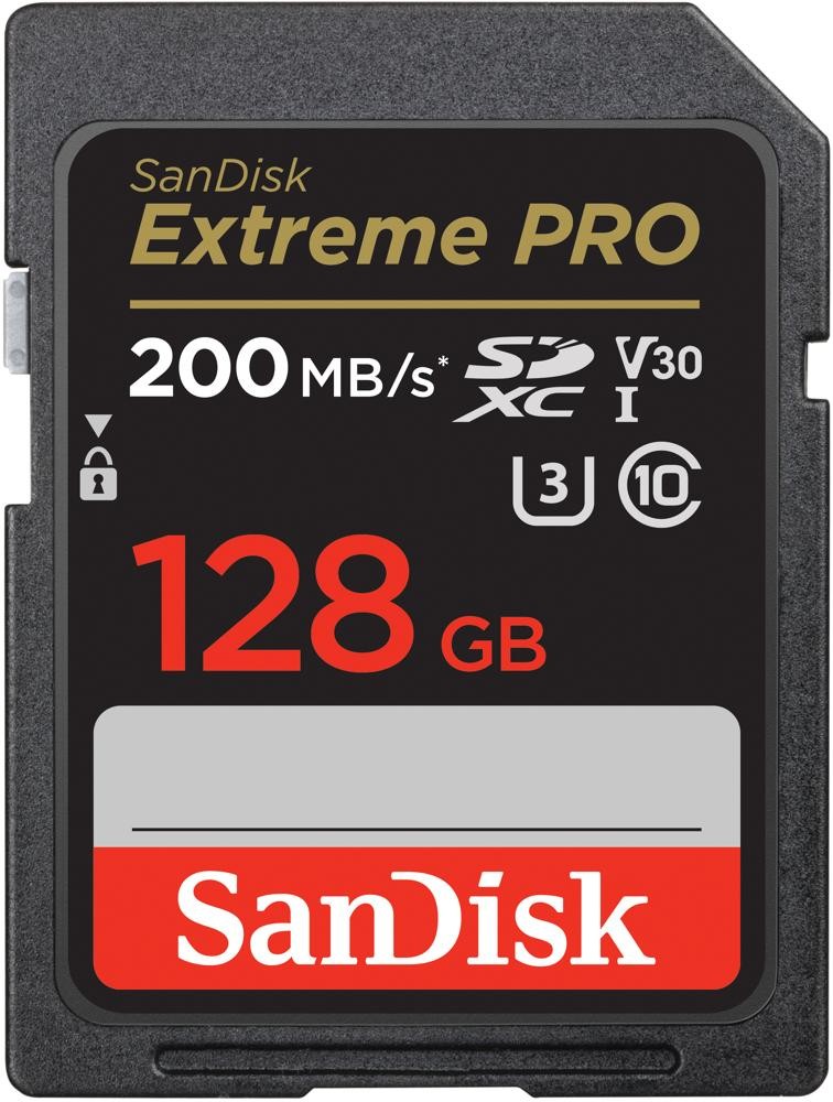 128 GB SDXC CARD SanDisk Extreme