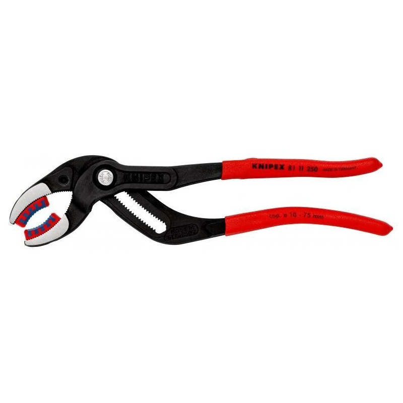 KNIPEX Santehniķa knaibles ar plastikāta ieliktņiem
