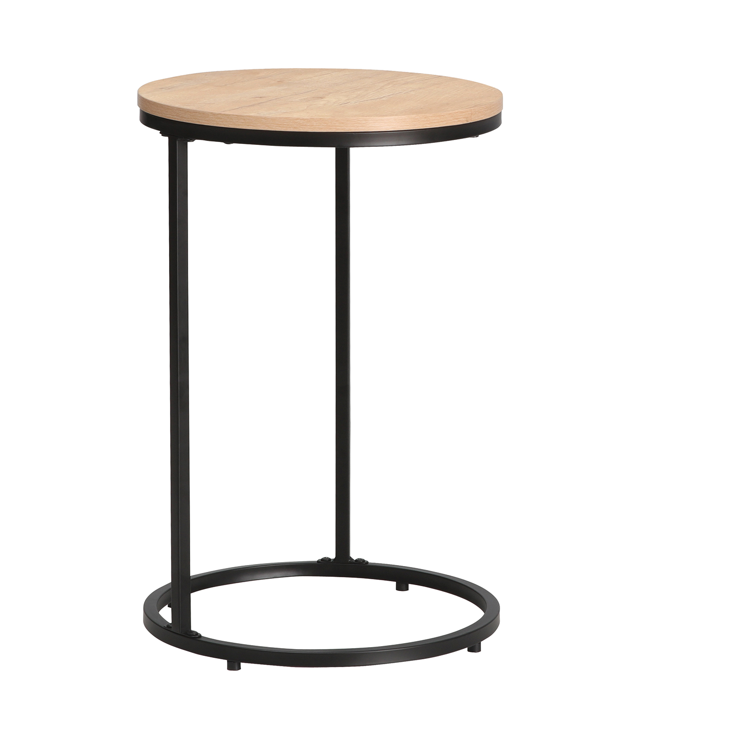Sānu galdiņš HEDVIG D40xH60cm, osis/melns |