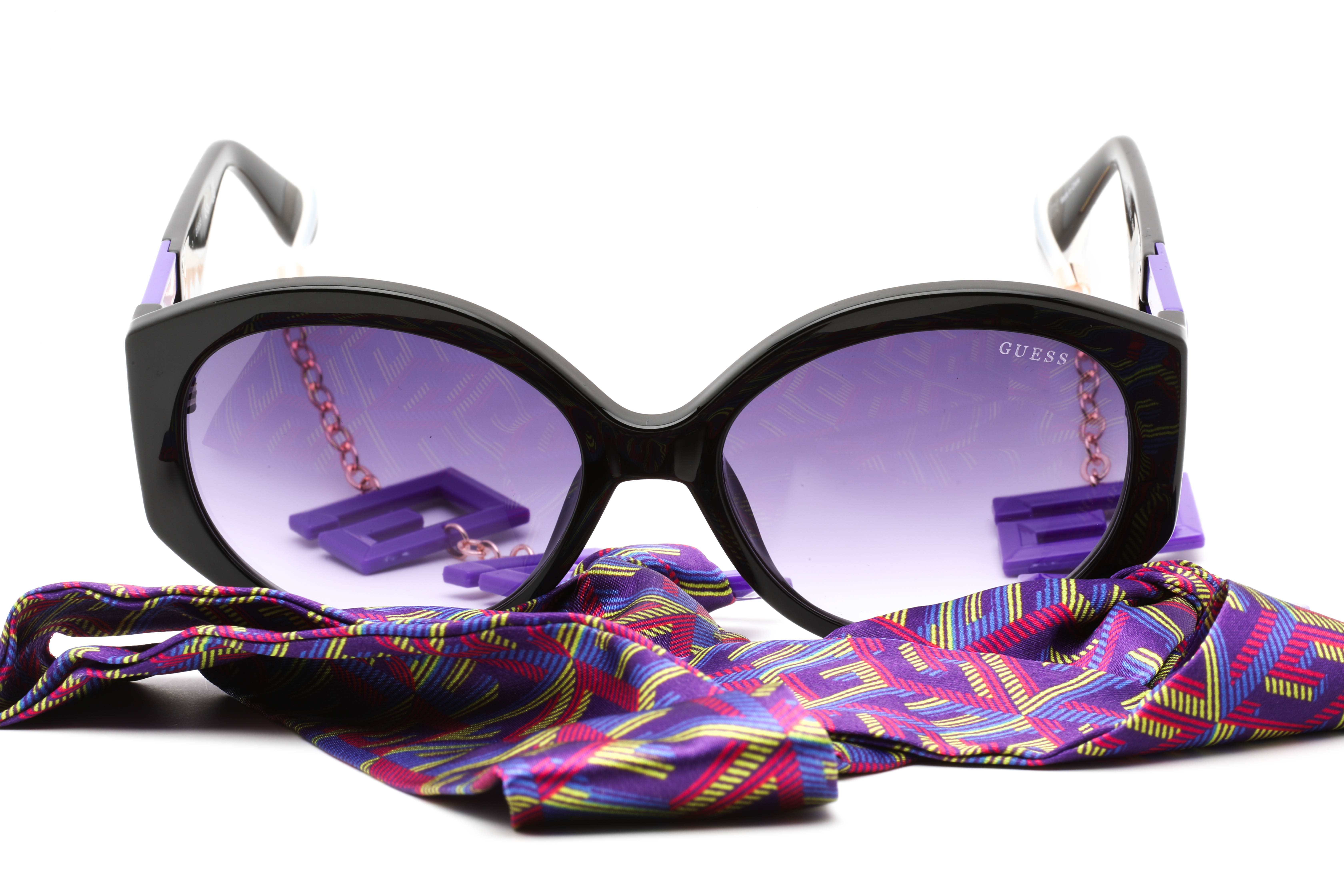 Saulesbrilles GUESS WOMEN GU7917-83Z (Lēca/tiltiņš/ausu kājiņa)