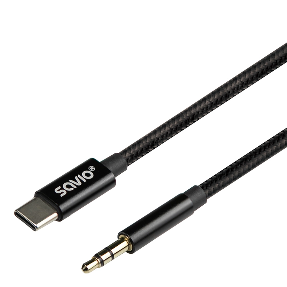 SAVIO Cable; Jack 3.5mm plug