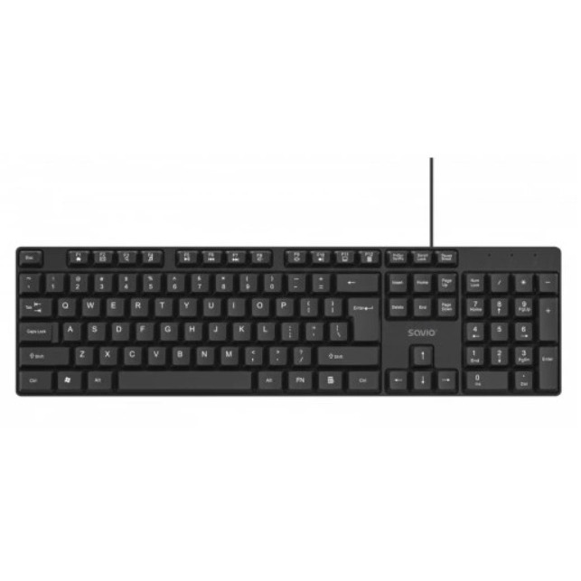 Savio KB-01 keyboard Home/Office USB QWERTY