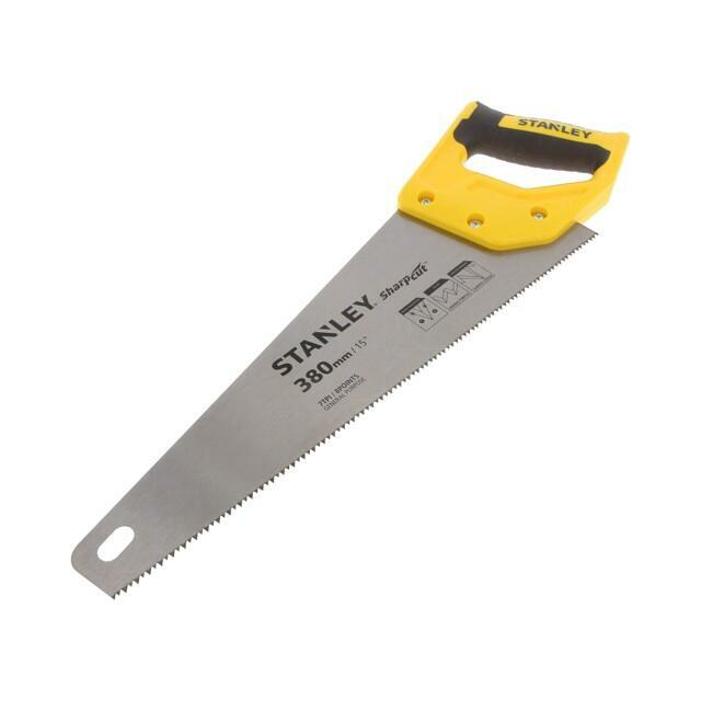 STANLEY Saw; manual; wood; 7teeth/inch; SHARPCUT™