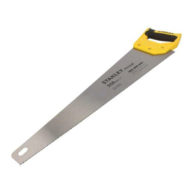 STANLEY Saw; manual; wood; 7teeth/inch; SHARPCUT™