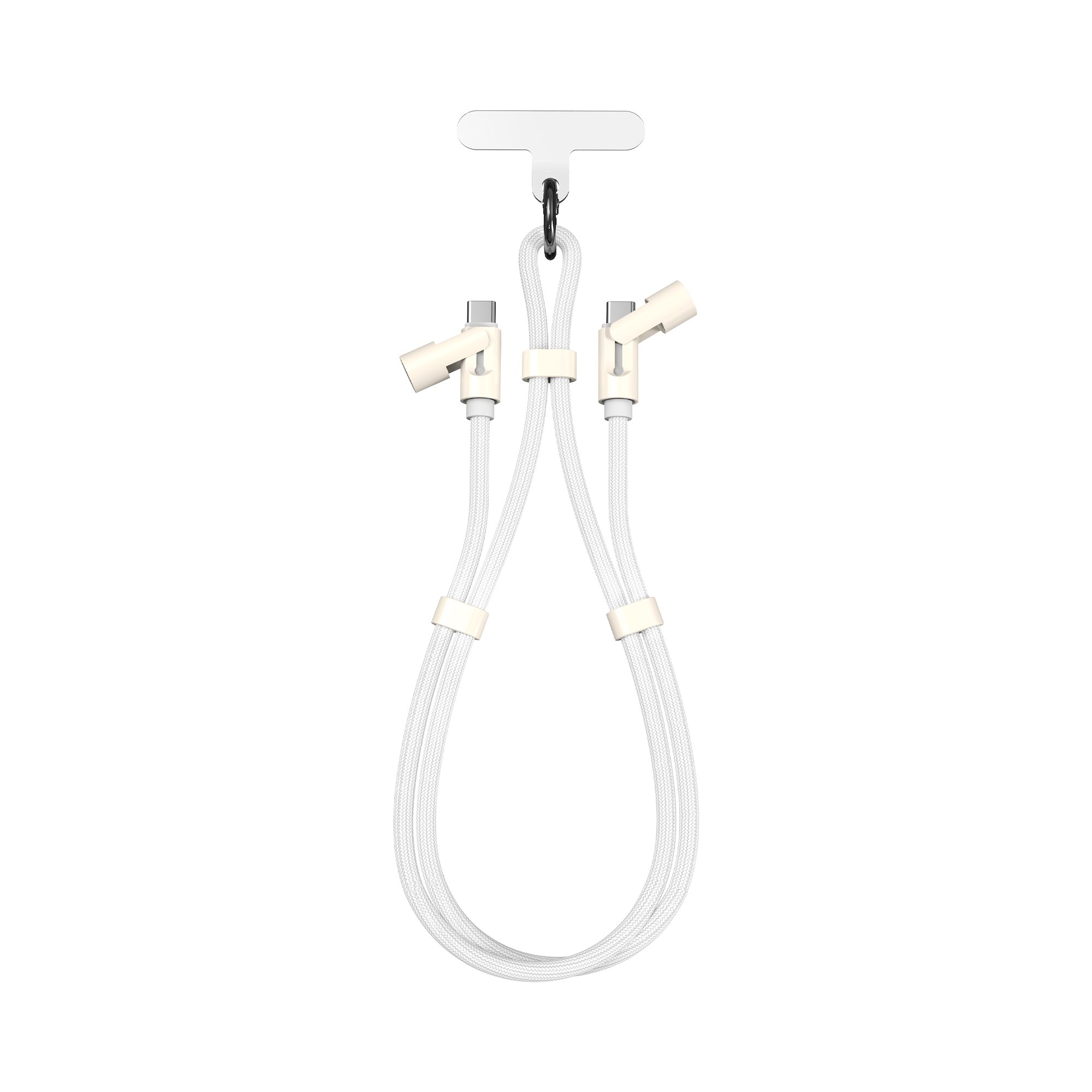 Sbox LANYARD WHITE Type-C -Type-C 1