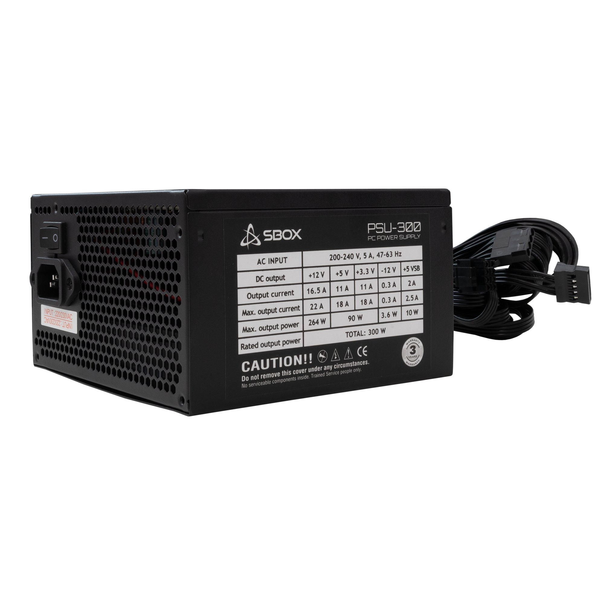 Sbox PSU-300 / ATX-300W | T-MLX61619