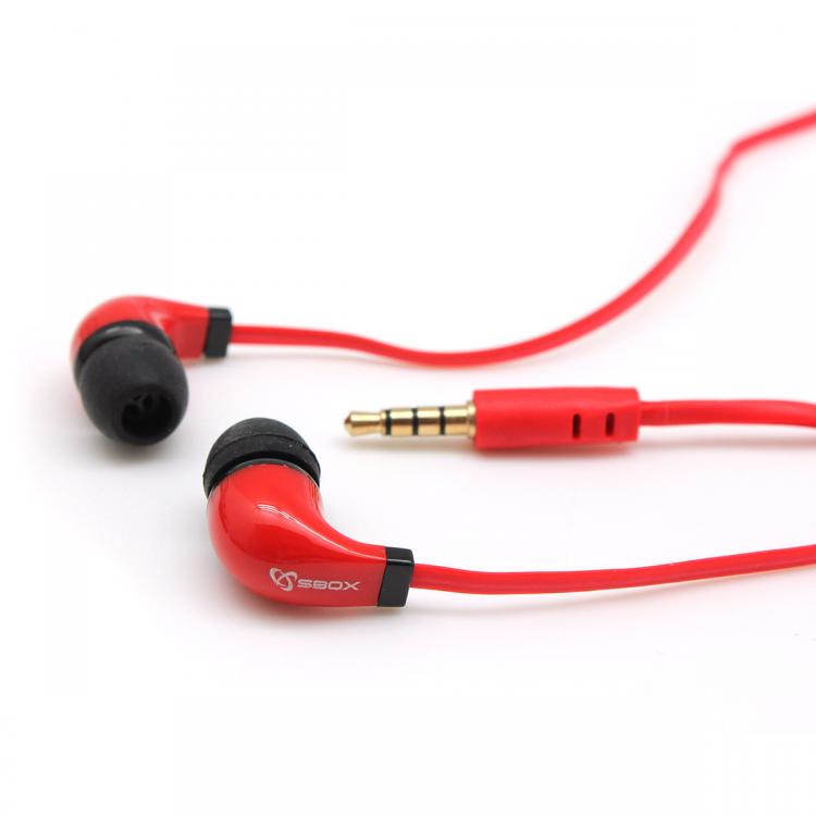 Sbox Stereo Earphones With Microphone EP-038