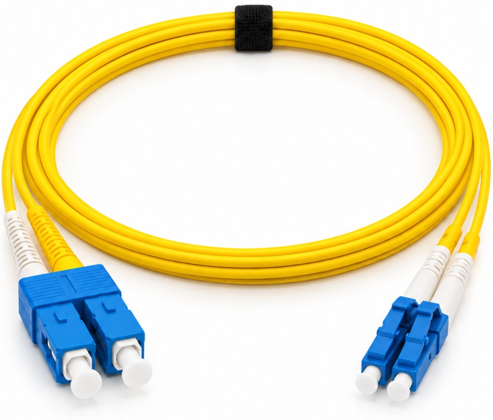 ELECTROBASE ® SC-LC Optiskais komutācijas kabelis/