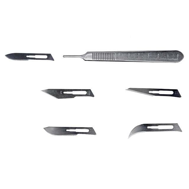 BERNSTEIN Scalpel holder; Kit: 5x blade