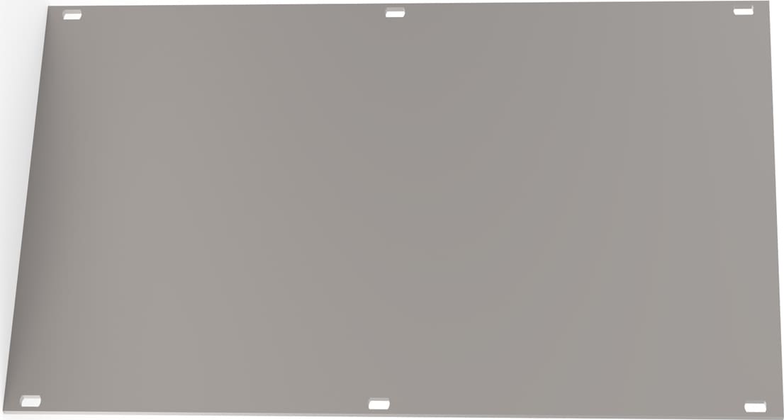 Schroff Front Panel, U-profile, Refrofit Shielding