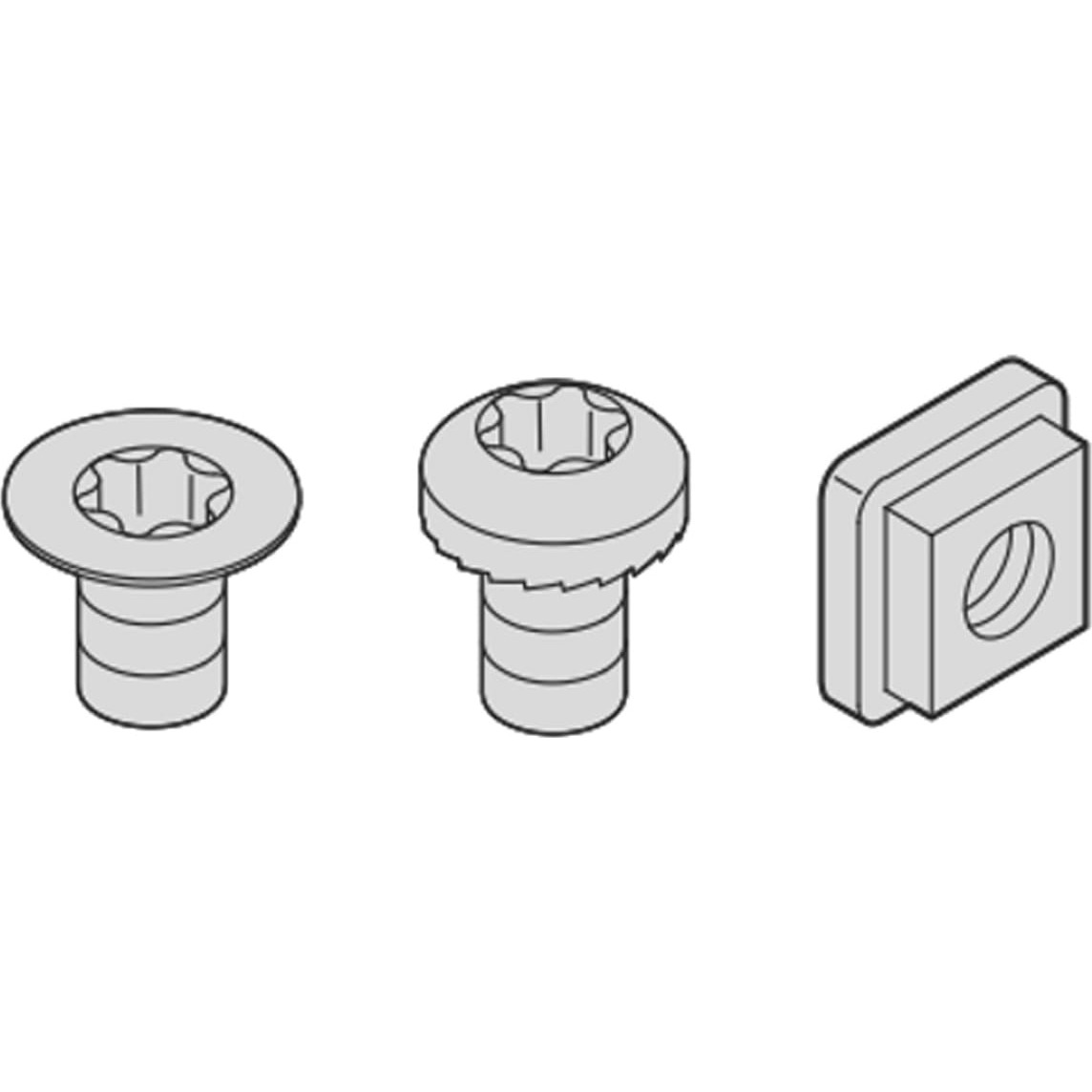 Schroff Mounting Plate Assembly Kit for
