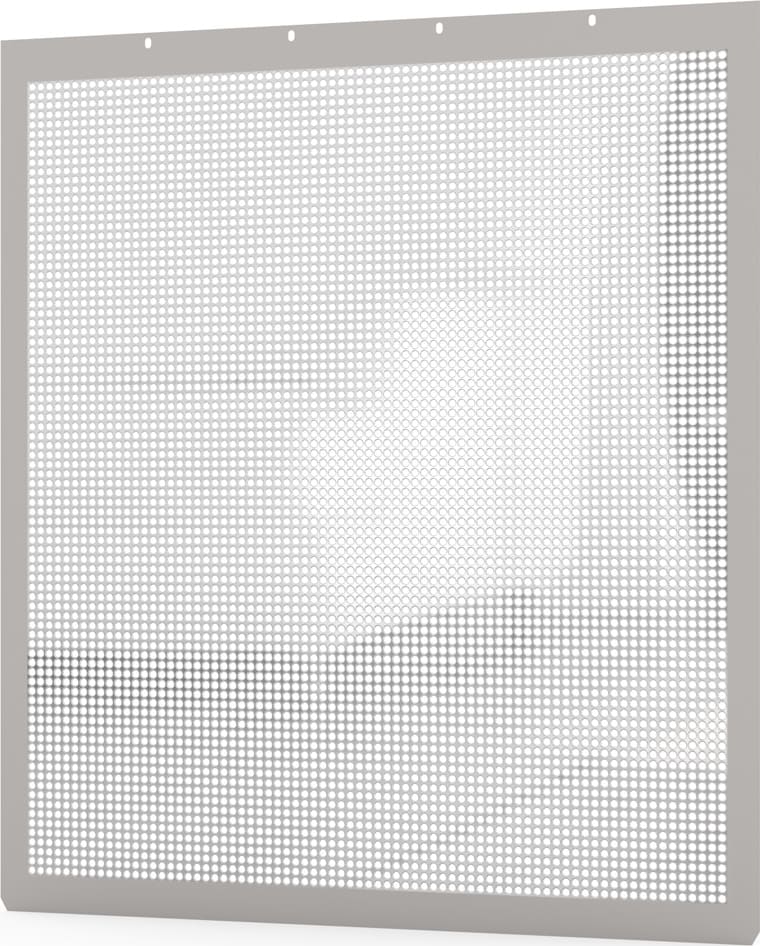 Schroff MultipacPRO Cover Plate, Perforated, Depth