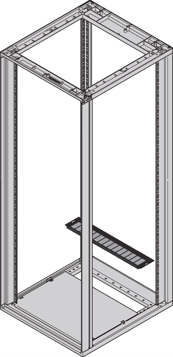 Schroff Novastar Base Plate, Multi Pieces
