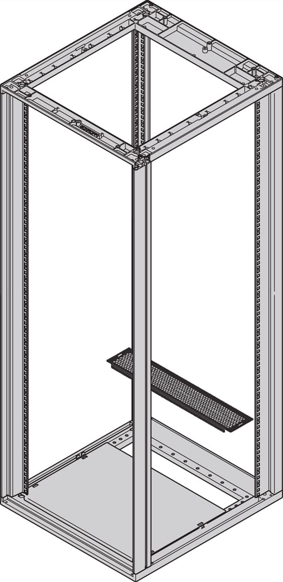 Schroff Novastar Base Plate, Multi Pieces