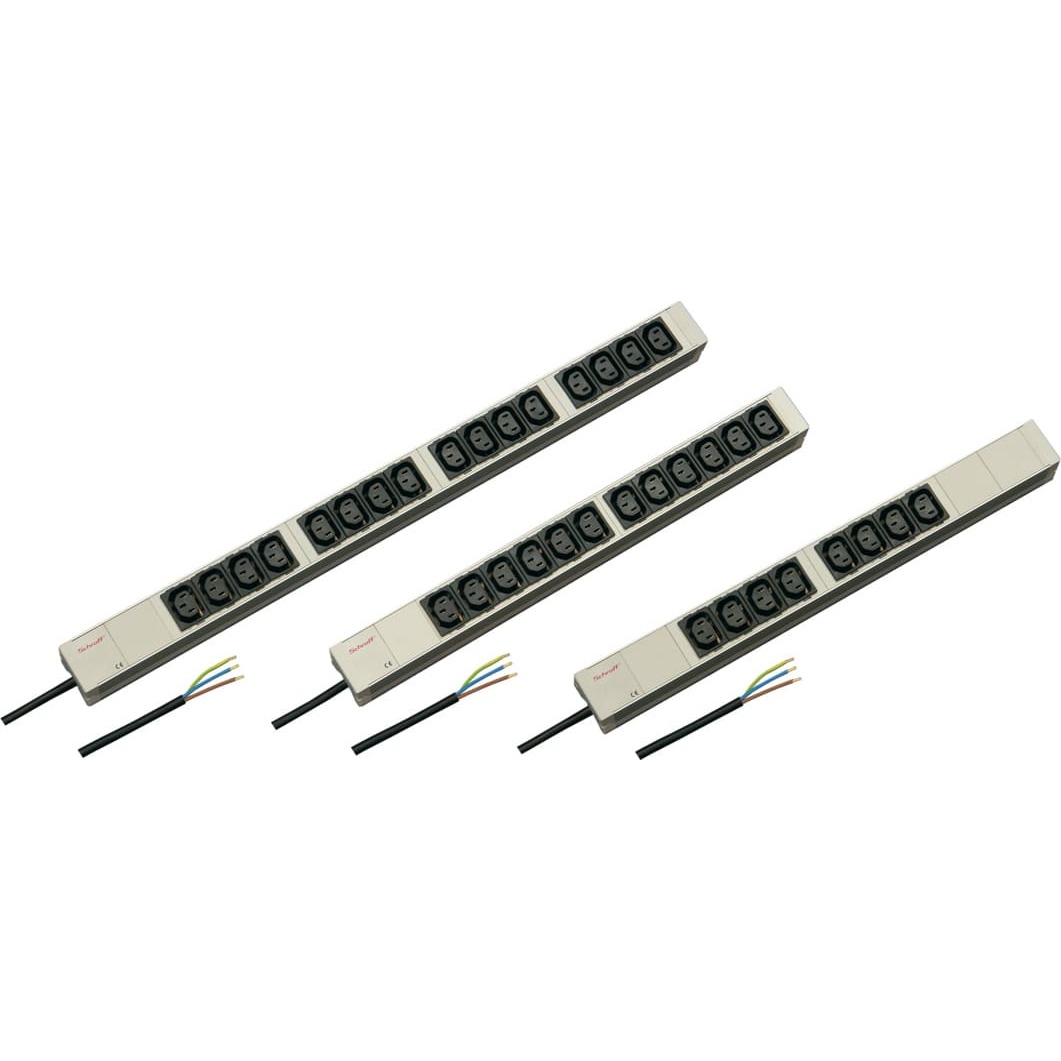 Schroff Socket Strip, IEC C13 With