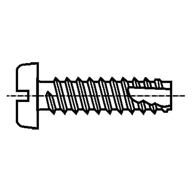 BOSSARD Screw; 2.2x6.5; Head: