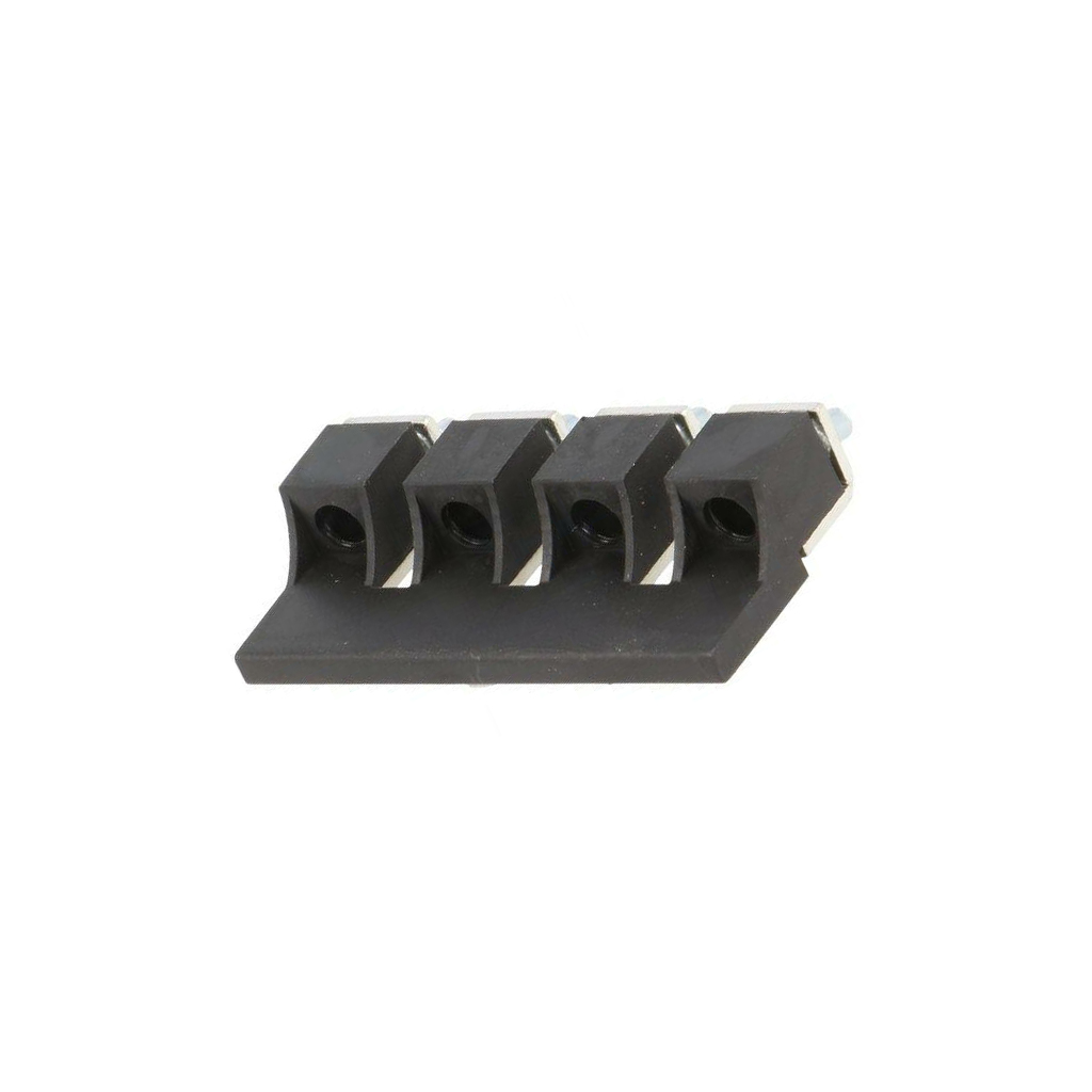 POKÓJ Screw bridge; black; ways: 4