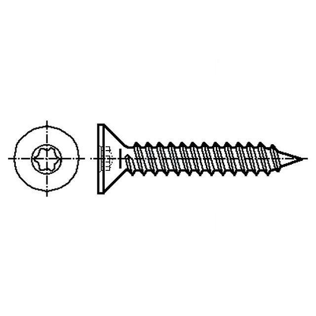 BOSSARD Screw; for metal; 2.2x16