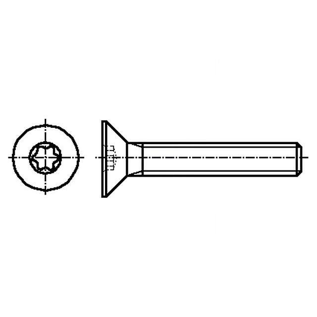 BOSSARD Screw; M3; M3x16; 0.5