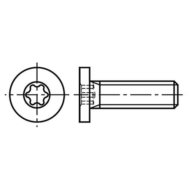 BOSSARD Screw; M3; M3x6; 0.5
