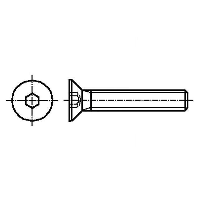 BOSSARD Screw; M3; M3x6; 0.5