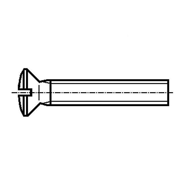 BOSSARD Screw; M4; M4x10; 0.7