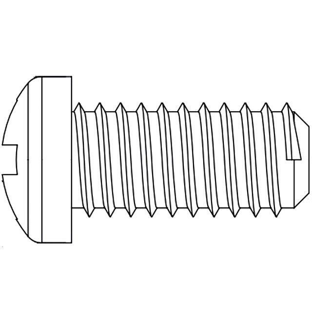 DREMEC Screw; M4; M4x15; 0.7
