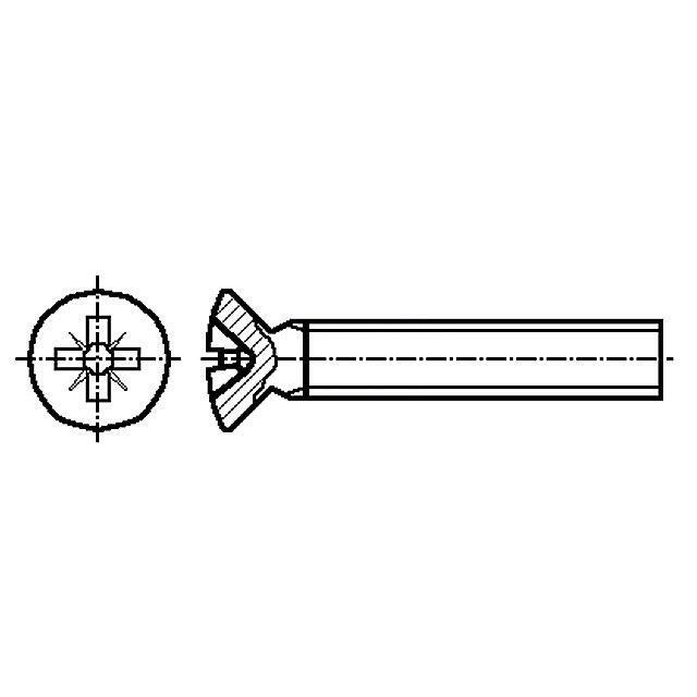 DREMEC Screw; M4; M4x15; 0.7