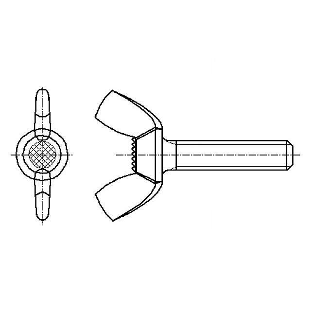 BOSSARD Screw; M5; M5x12; 0.8