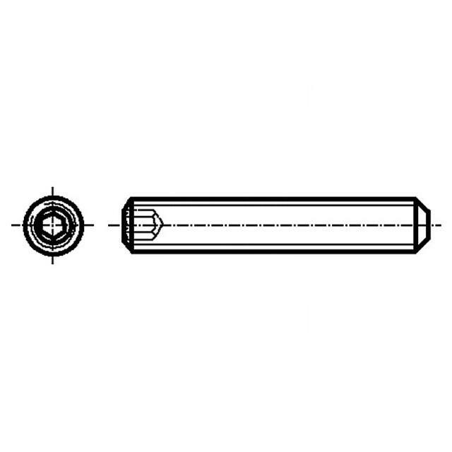 BOSSARD Screw; M5; M5x20; 0.8
