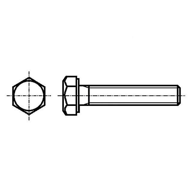 BOSSARD Screw; M8; M8x16; 1.25