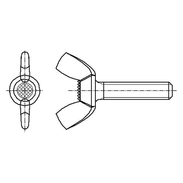 BOSSARD Screw; M8; M8x30; 1.25