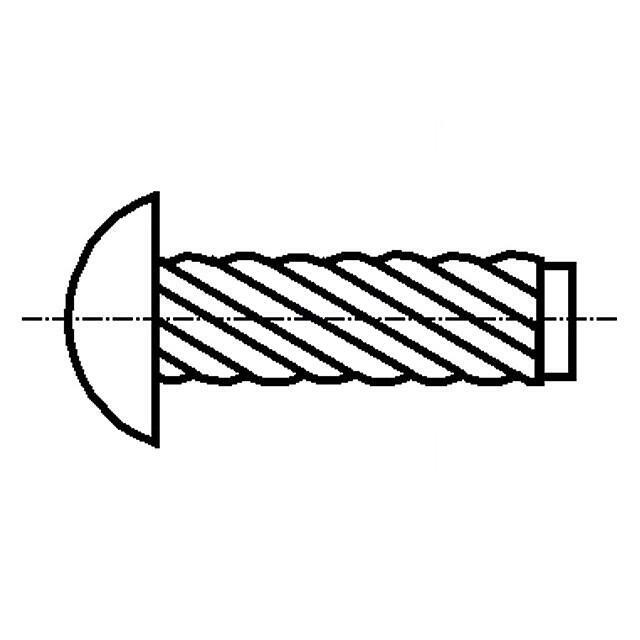 BOSSARD Screw rivet pin; A2 stainless