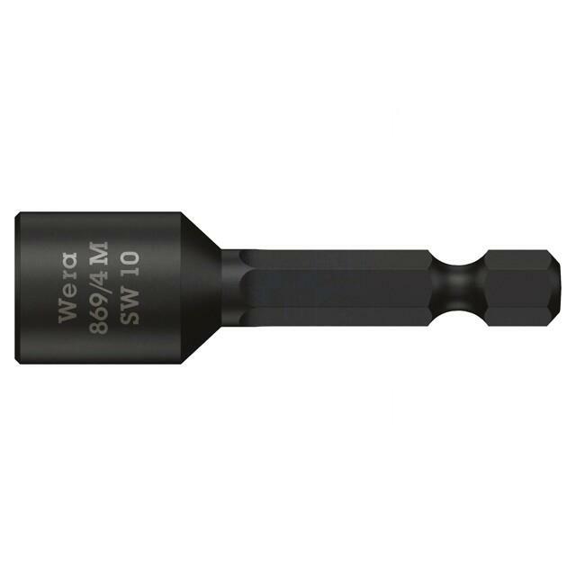 Screwdriver bit; 6-angles socket; 1/4"; HEX