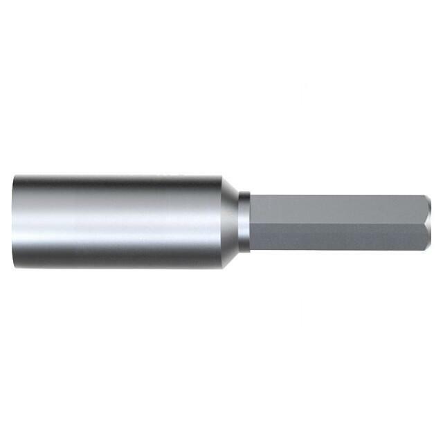 Screwdriver bit; 6-angles socket; Socket size: