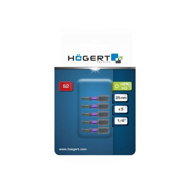 HÖGERT TECHNIK Screwdriver bit; hex key