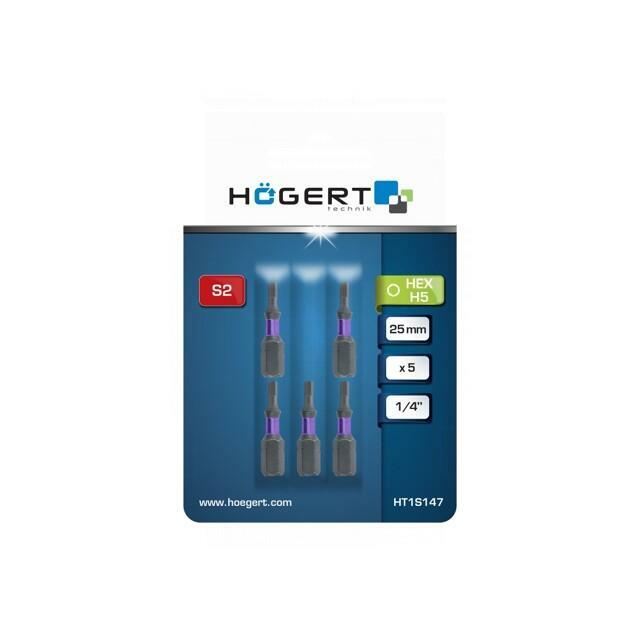 HÖGERT TECHNIK Screwdriver bit; hex key