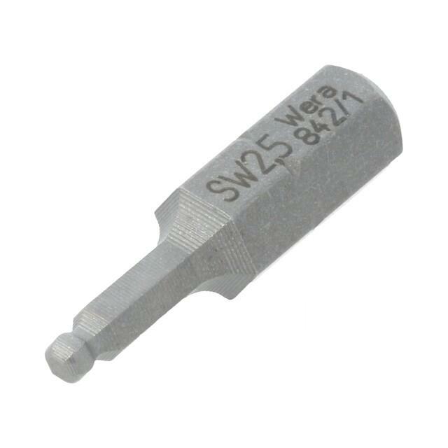 Screwdriver bit; hex key,spherical; HEX