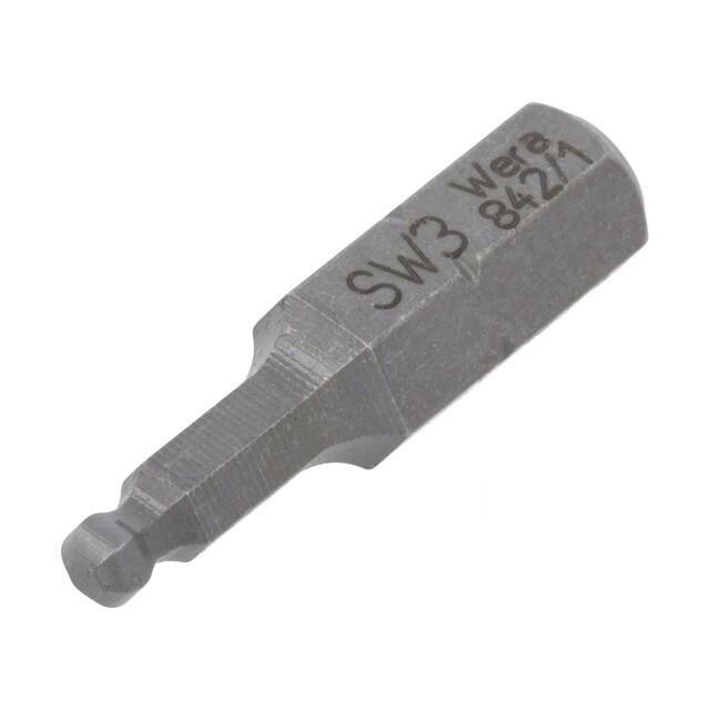 Screwdriver bit; hex key,spherical; HEX