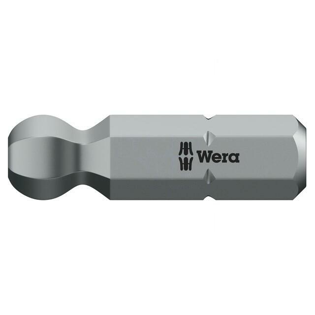 Screwdriver bit; hex key,spherical; HEX