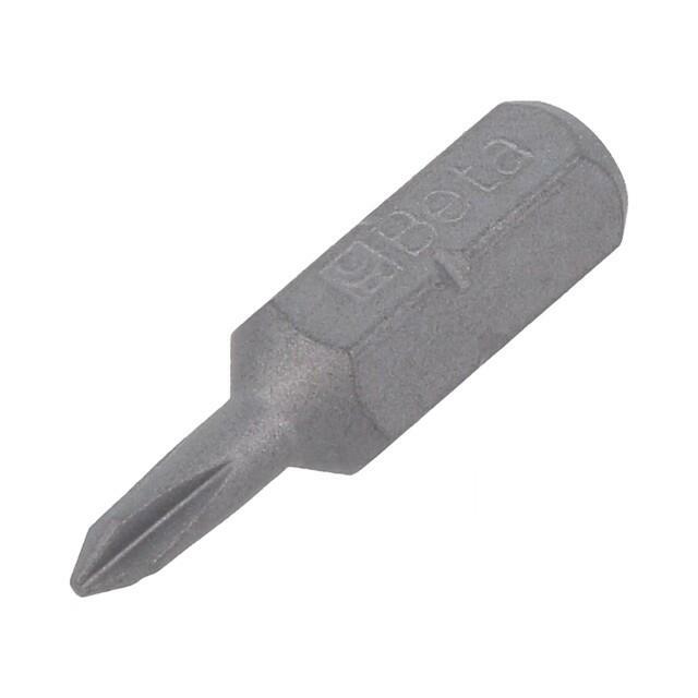 BETA Screwdriver bit; Phillips; PH0; 1/4"