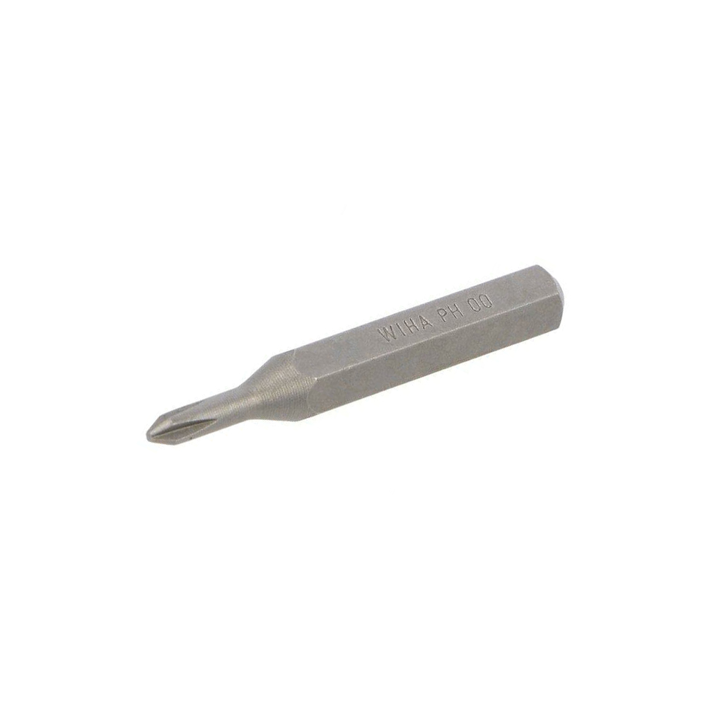 Screwdriver bit; Phillips; PH00; Socket size: