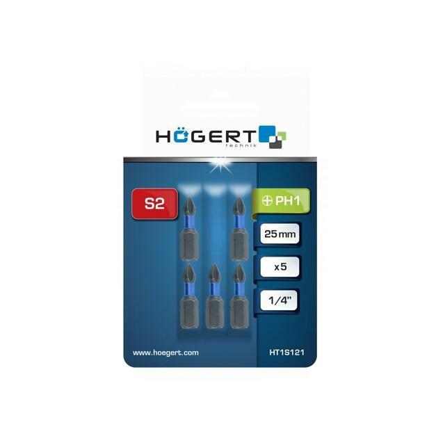 HÖGERT TECHNIK Screwdriver bit; Phillips; PH1
