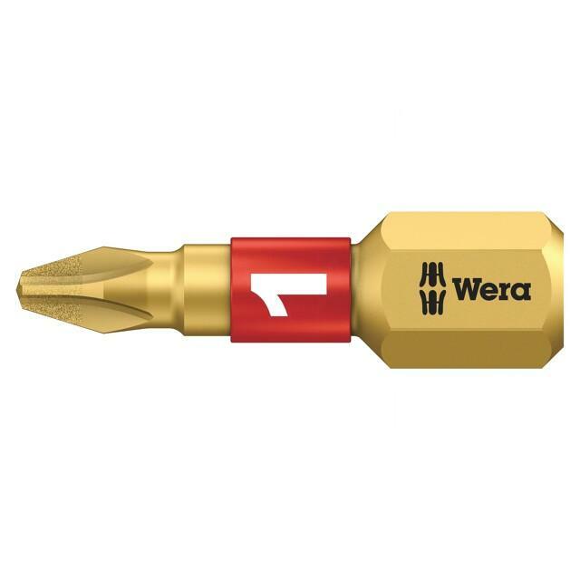 Screwdriver bit; Phillips; PH1; 1/4"; Overall